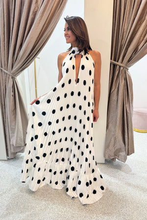 L'idee Liberte Gown | Polka Blanc