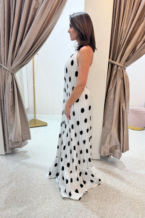 L'idee Liberte Gown | Polka Blanc