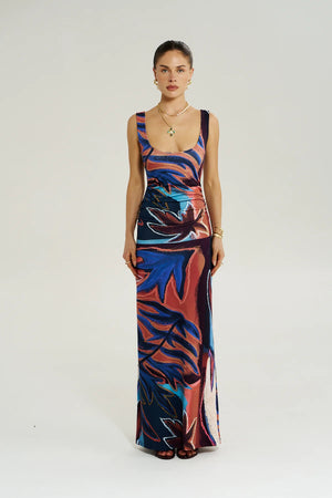 Summi Summi Emma Maxi Dress | Bordeaux