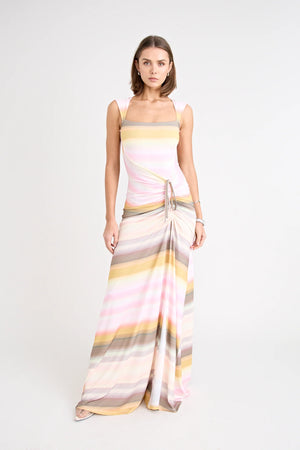Pfeiffer The Elara Gown | Peach
