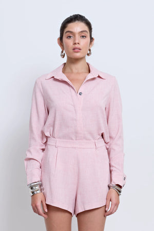 Pfeiffer The Pino Twist Shirt | Pink