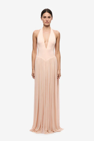 Misha The Ophelia Jersey Dress | Soft Pink