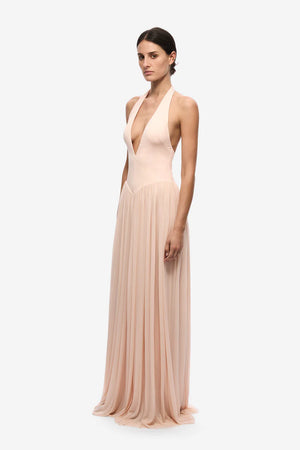 Misha The Ophelia Jersey Dress | Soft Pink
