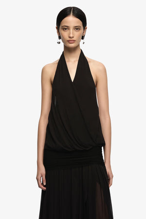 Bec + Bridge Jasmin V Maxi Dress | Black