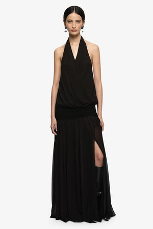 Bec + Bridge Jasmin V Maxi Dress | Black