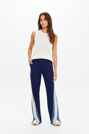 The Upside Petra Flare Pant | Navy