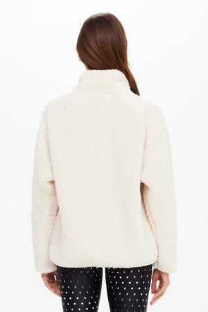The Upside Harlow Fleece Pullover | Natural
