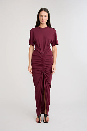 Pfeiffer The Niko Dress | Burgandy