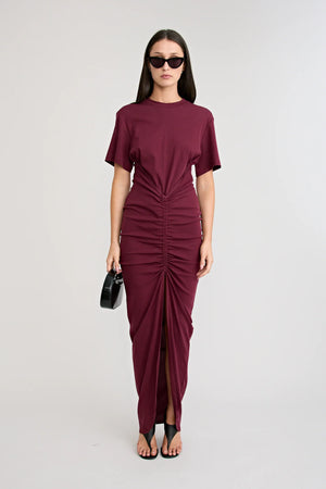 Pfeiffer The Niko Dress | Burgandy