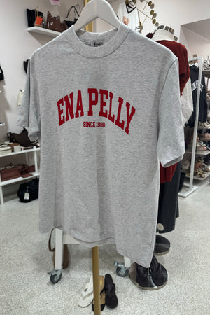 Ena Pelly Sophia Relaxed Tee | White Marle