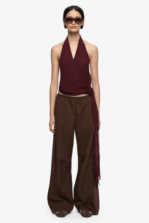 Bec + Bridge Amanda Halter Top | Raisin