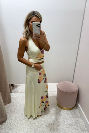 Sovere Studio Akanni Skirt | Golden
