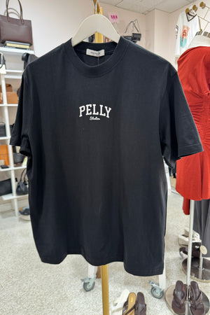 Ena Pelly Ivy Relaxed Tee | Black || Pelly Edition