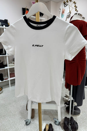 Ena Pelly Penny Baby Tee | Vintage White