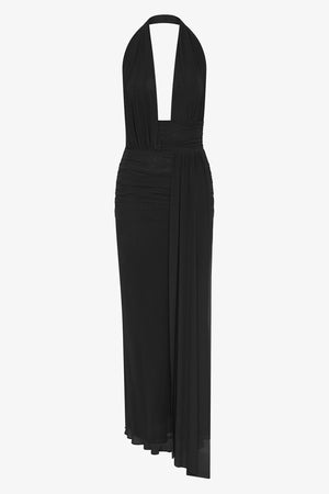 Bec + Bridge Cassis Drape Maxi Dress | Black