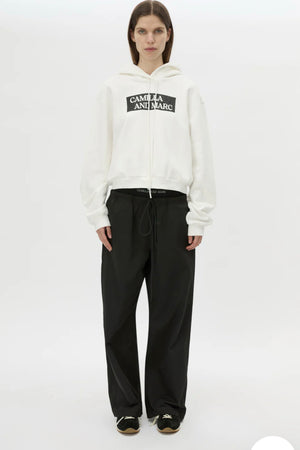 C&M Camilla & Marc Carmont Graphic Hoodie | Soft White