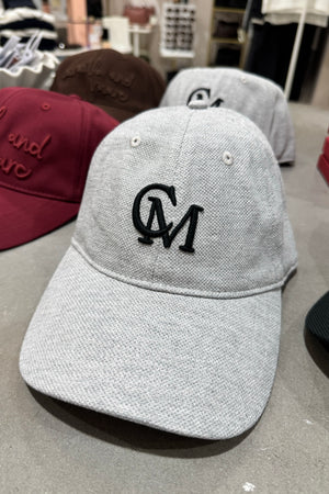 C&M Camilla & Marc Isolde Embroidered Logo Cap | Greymarle/Black