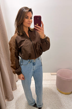 Bec + Bridge Laney Jacket | Chocolate/Coffee