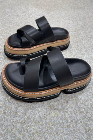 Alias Mae Vanna Platform Slide | Black