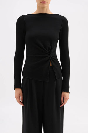 Nude Lucy Zia Top | Black