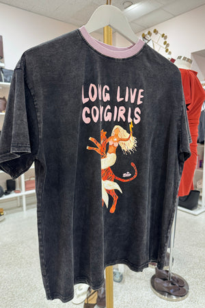 Chosen By Fifi & Annie The Cowgirl Lives Tee | Washed Black