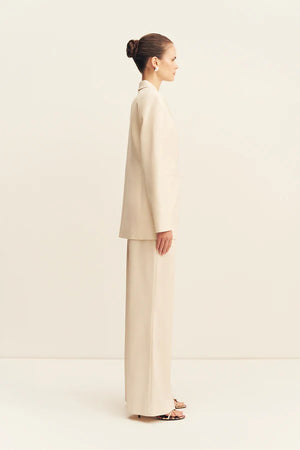 Shona Joy Asher Hourglass Blazer | White Swan