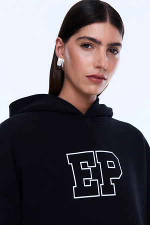 Ena Pelly Cassie Oversized Hoodie | Black