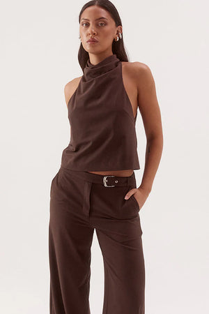 Sovere Studio Amorey Top | Espresso || PRE_ORDER ETA 25/07/2026