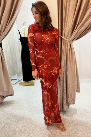 Romy Sienna Dress | For The Picking