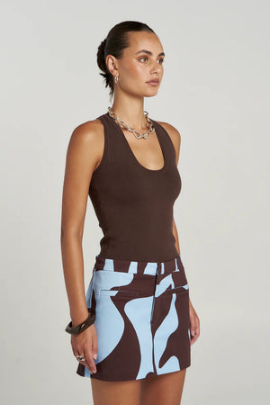 Summi Summi Halle Tank | Espresso