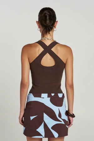 Summi Summi Halle Tank | Espresso