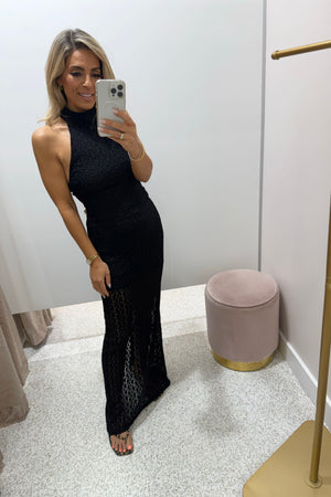 Ownley Nola Halter Top | Black