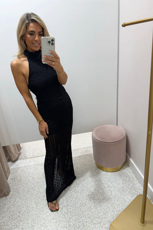 Ownley Nola Halter Top | Black