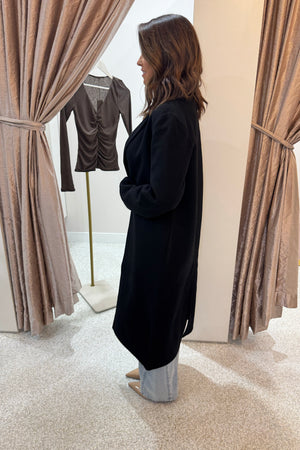 Nude Lucy Riley Wool Coat | Black