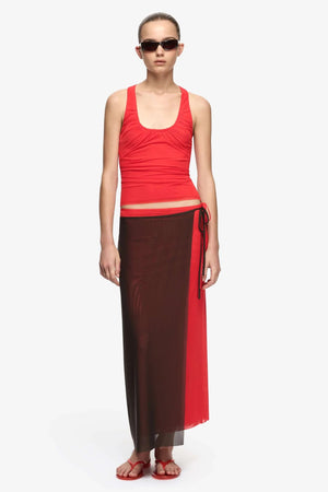 Bec + Bridge Alyna Racer Top | Flame