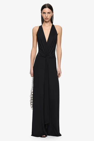 Bec + Bridge Thalia V Maxi Dress | Black