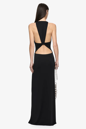 Bec + Bridge Thalia V Maxi Dress | Black