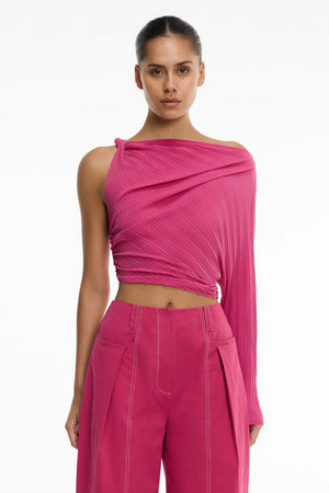 Significant Other Nesta Long Sleeve Top | Berry