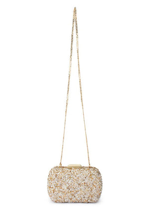 Olga Berg The Savannah Pebble Clutch | Natural || BEST SELLER BACK IN STOCk