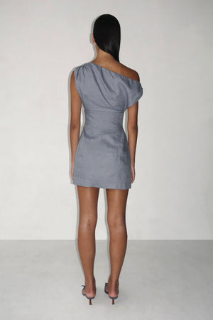 Ownley Claire Mini Dress | Slate