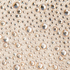 Olga Berg The Emma Crystal Clutch Bag | Champagne