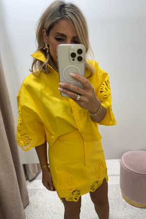 Acler Blairhall Top | Daffodil