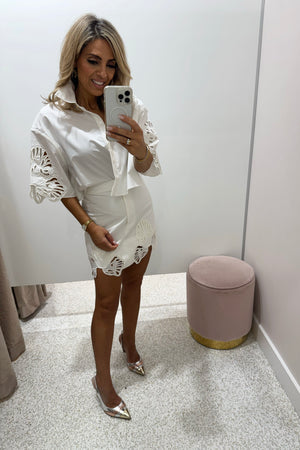 Acler Blairhall Top | Ivory