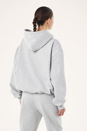 P.E Nation Voltage Hoodie | Mid Grey Marle