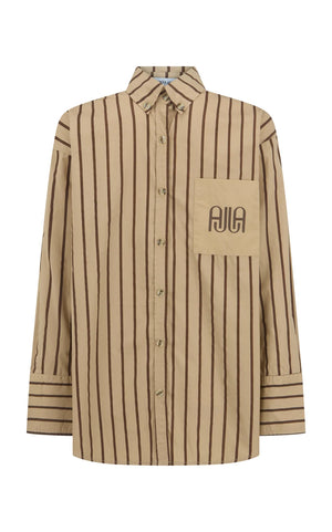 Araminta James AJJA Pocket Shirt | Sand || PRE_ORDER ETA 28/08/2026