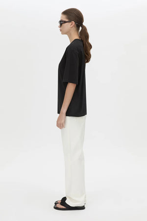 C&M Camilla & Marc Sapelle Flock Print Tee | Black