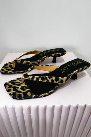 Hael & Jax Astute Kitten Heel | Leopard