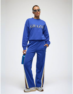 Araminta James Grazie Sweatshirt | Ultramarine