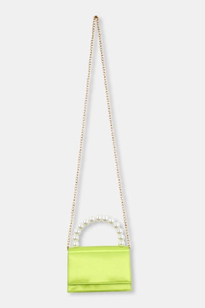 Morgan & Taylor Melanie Top Handle Bag | Lime