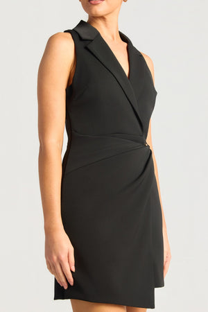 Chosen By Fifi & Annie The Chloe Wrap Dress | Black || PRE ORDER ETA 03/09/2026
